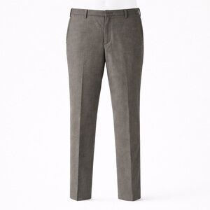 Size 38 x 32 WE Brand Wool/ Silk Blend Herringbone Trousers Dress Pants